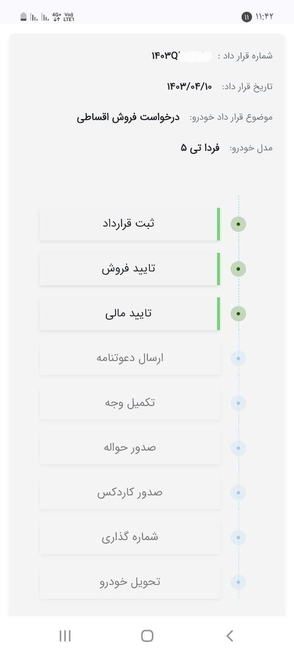 فردا T5 اتوماتیک - 2024