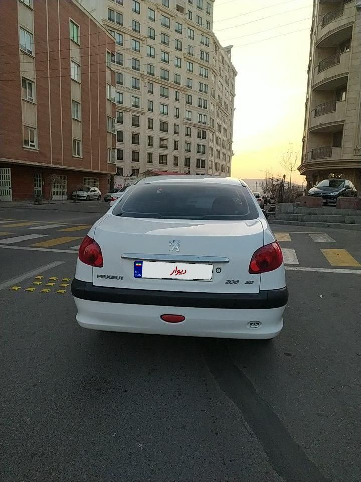 پژو 206 SD v8 - 1397