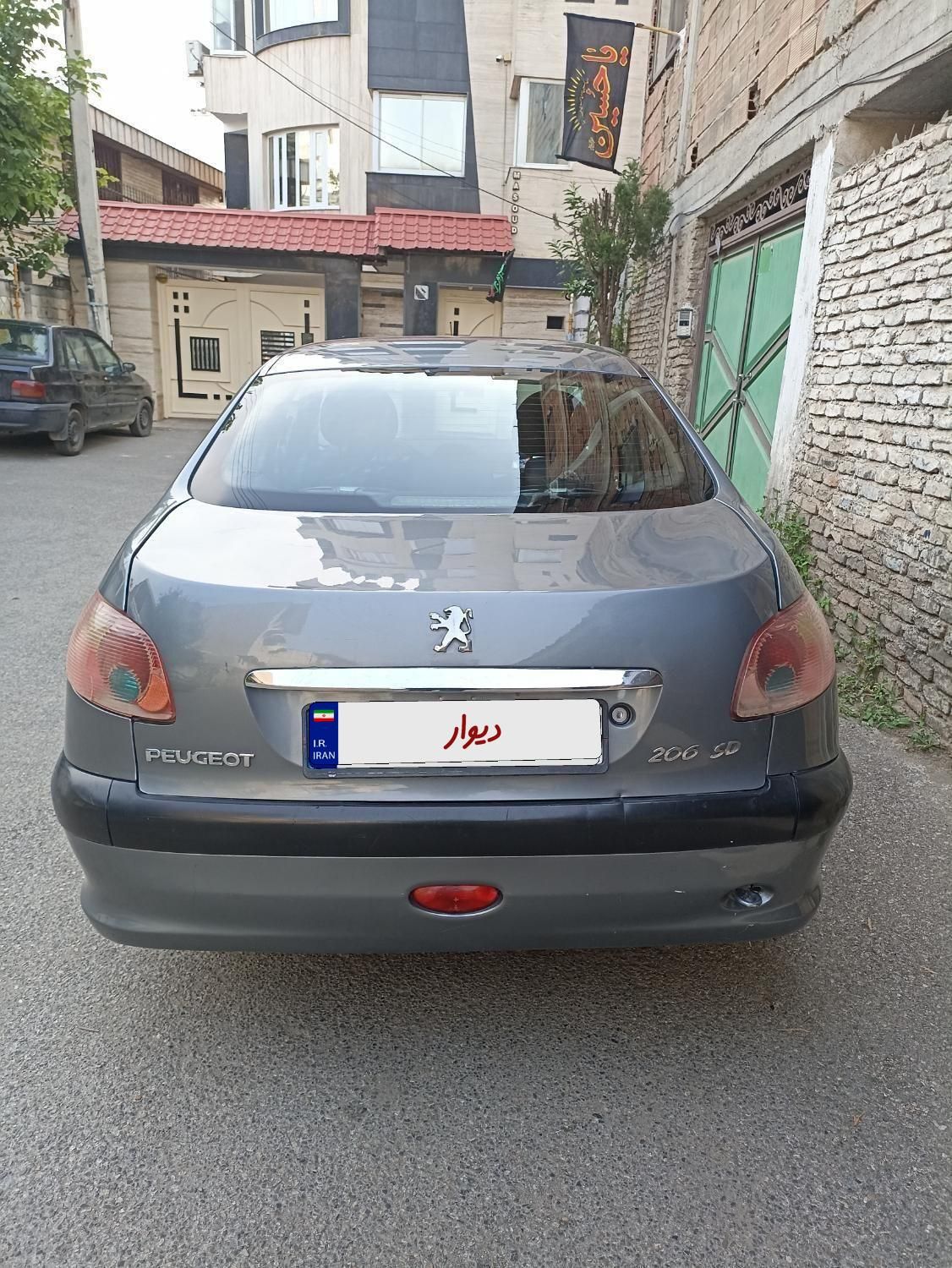 پژو 206 SD v8 - 1390