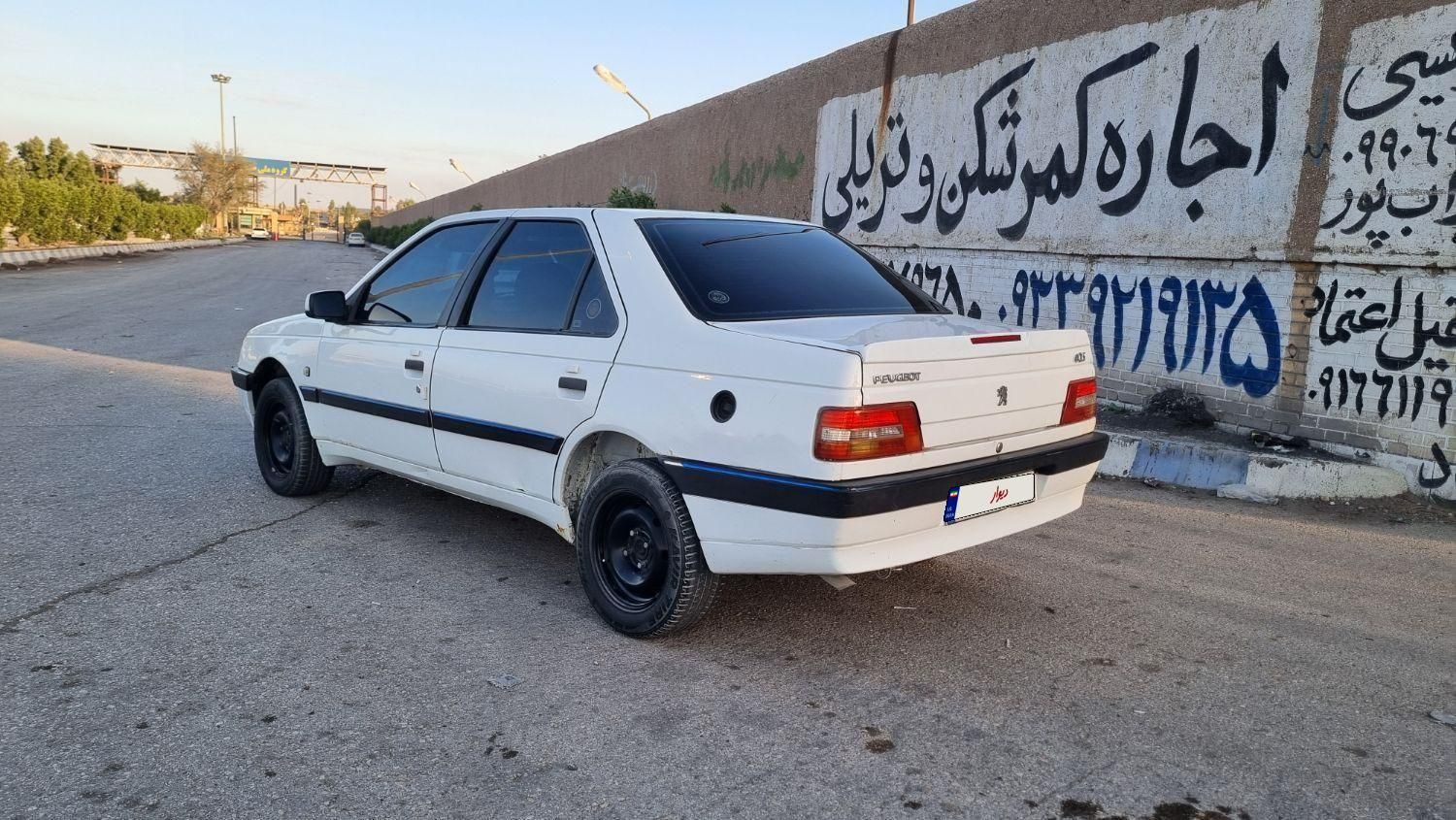 پژو 405 SLX دوگانه سوز XU7 - 1390