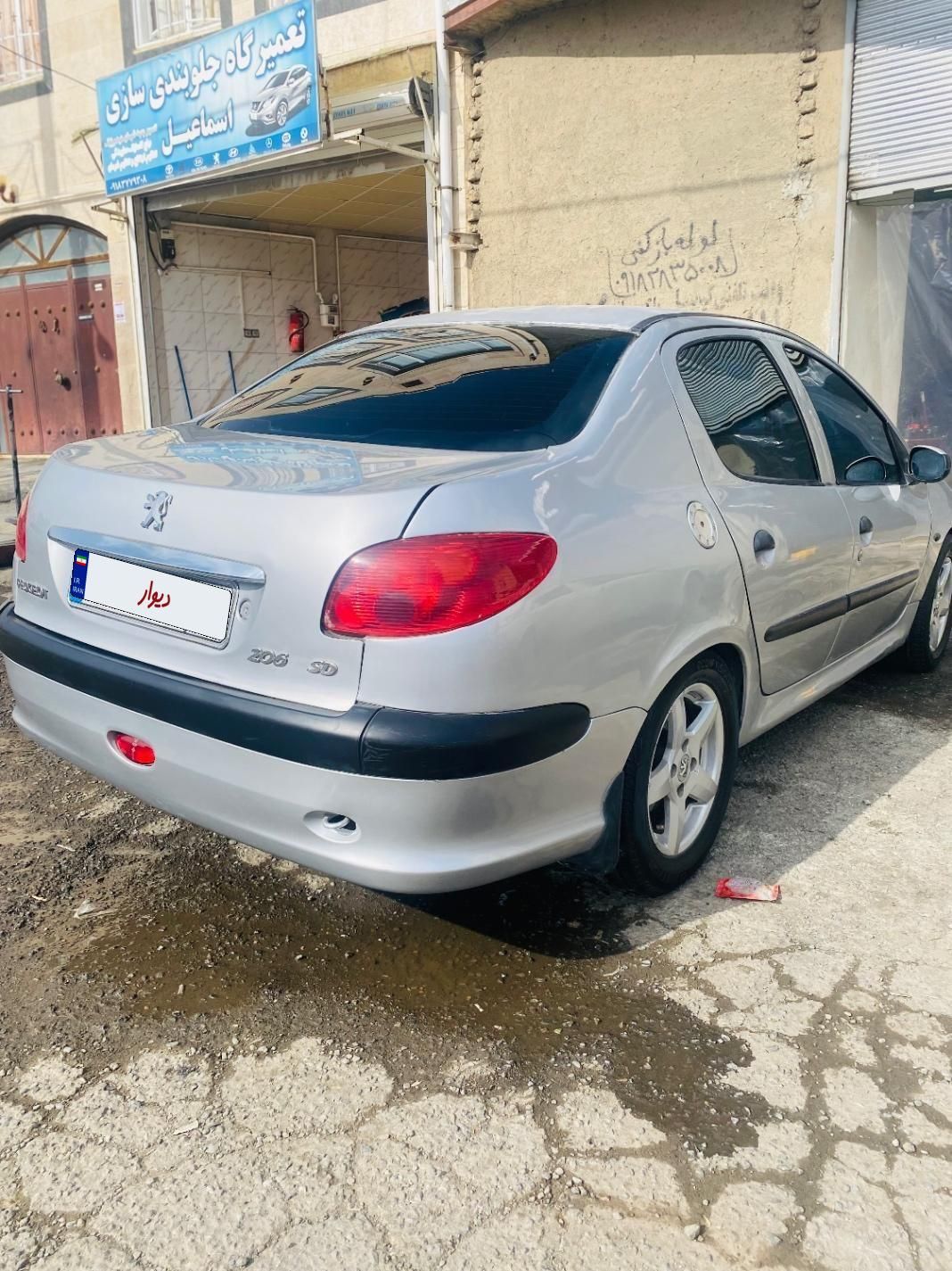 پژو 206 SD v8 - 1386