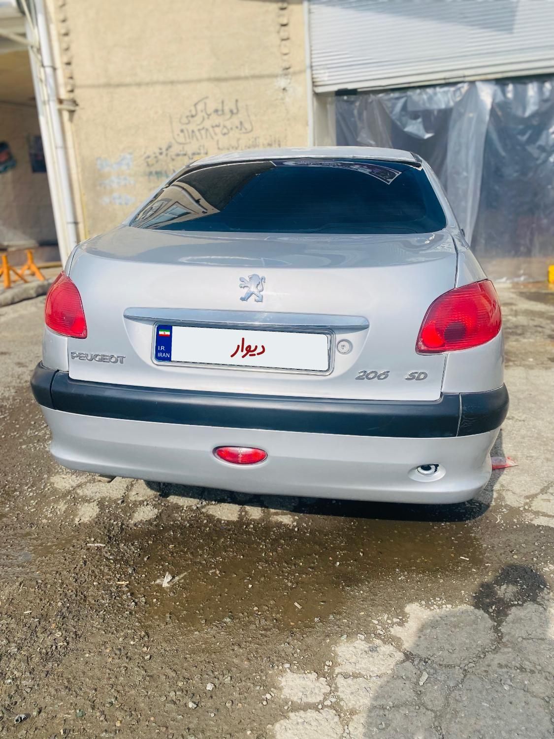 پژو 206 SD v8 - 1386