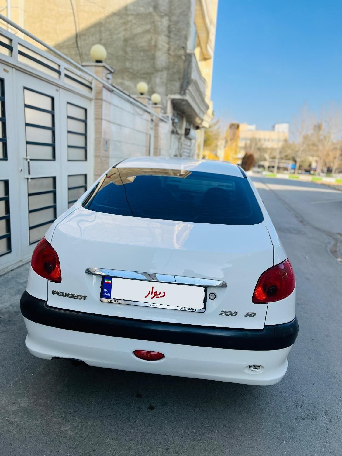 پژو 206 SD v8 - 1395