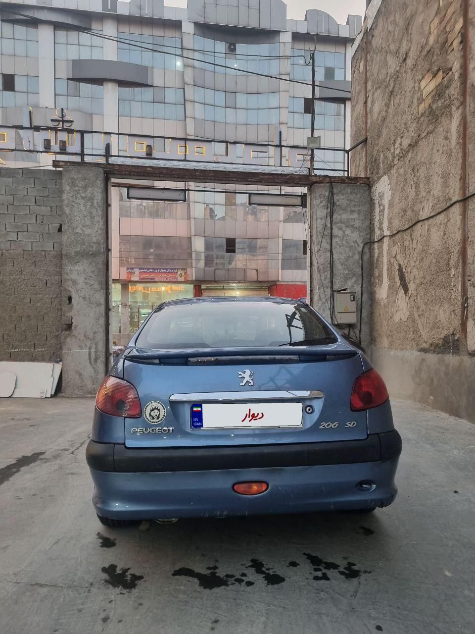 پژو 206 SD v8 - 1393