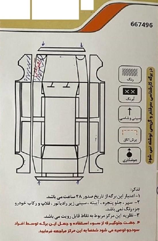 ام وی ام 315 هاچ بک ساده دنده ای - 2014