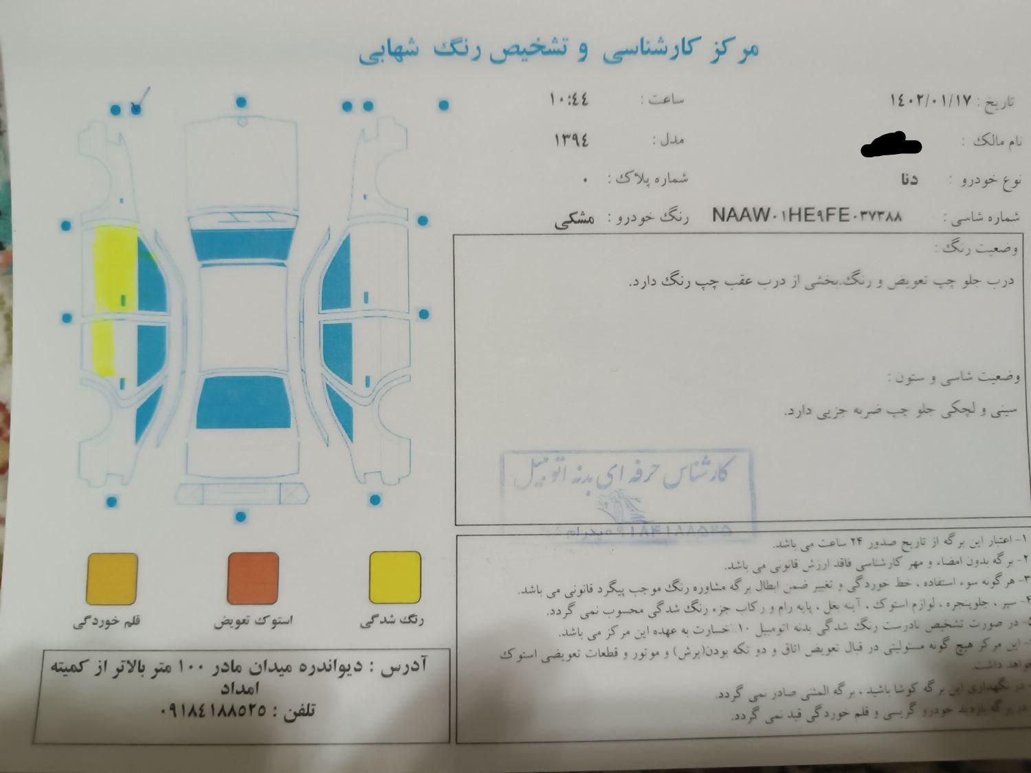 دنا معمولی دنده ای تیپ ۲ - 1394