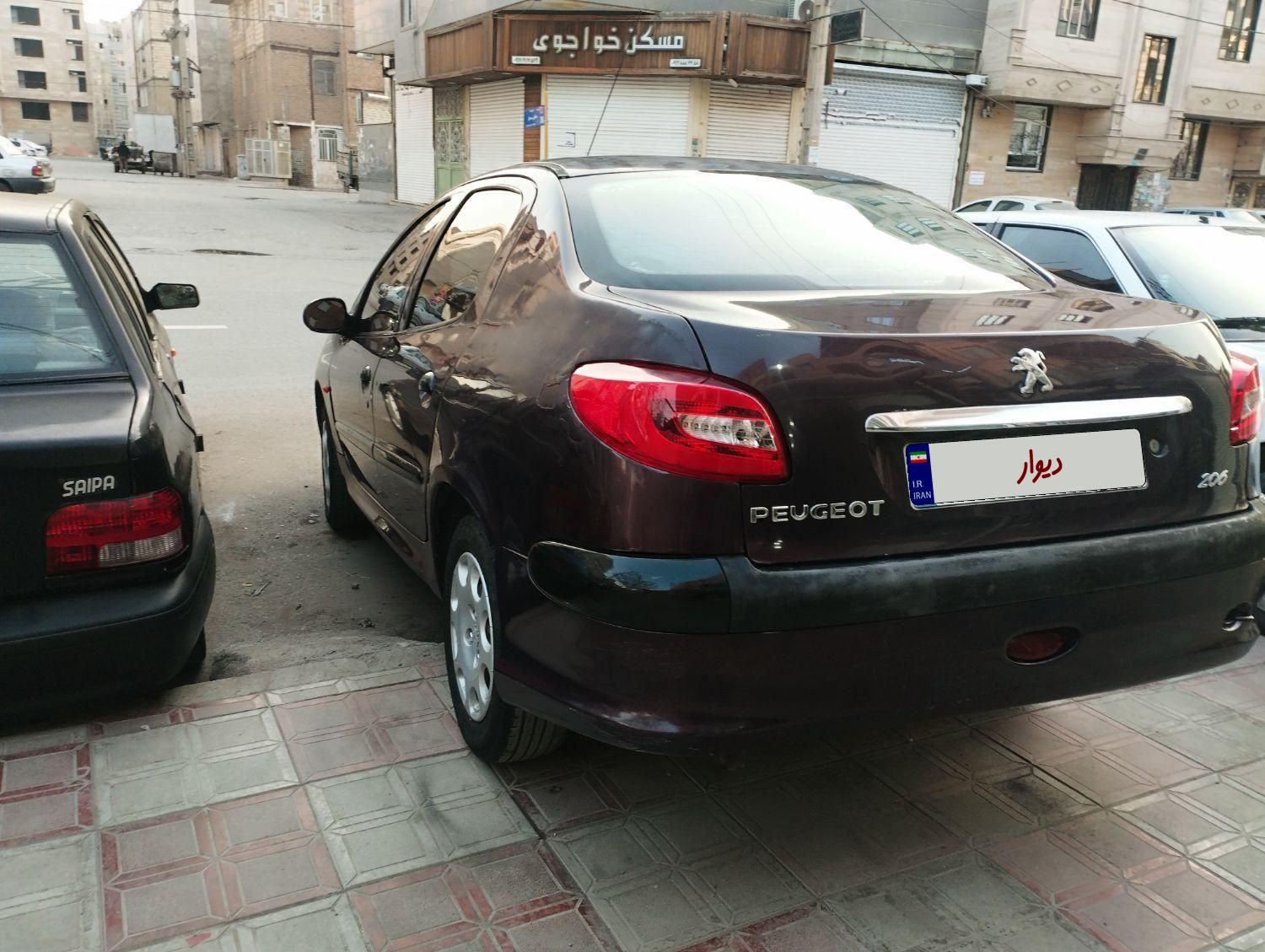 پژو 206 SD v8 - 1390