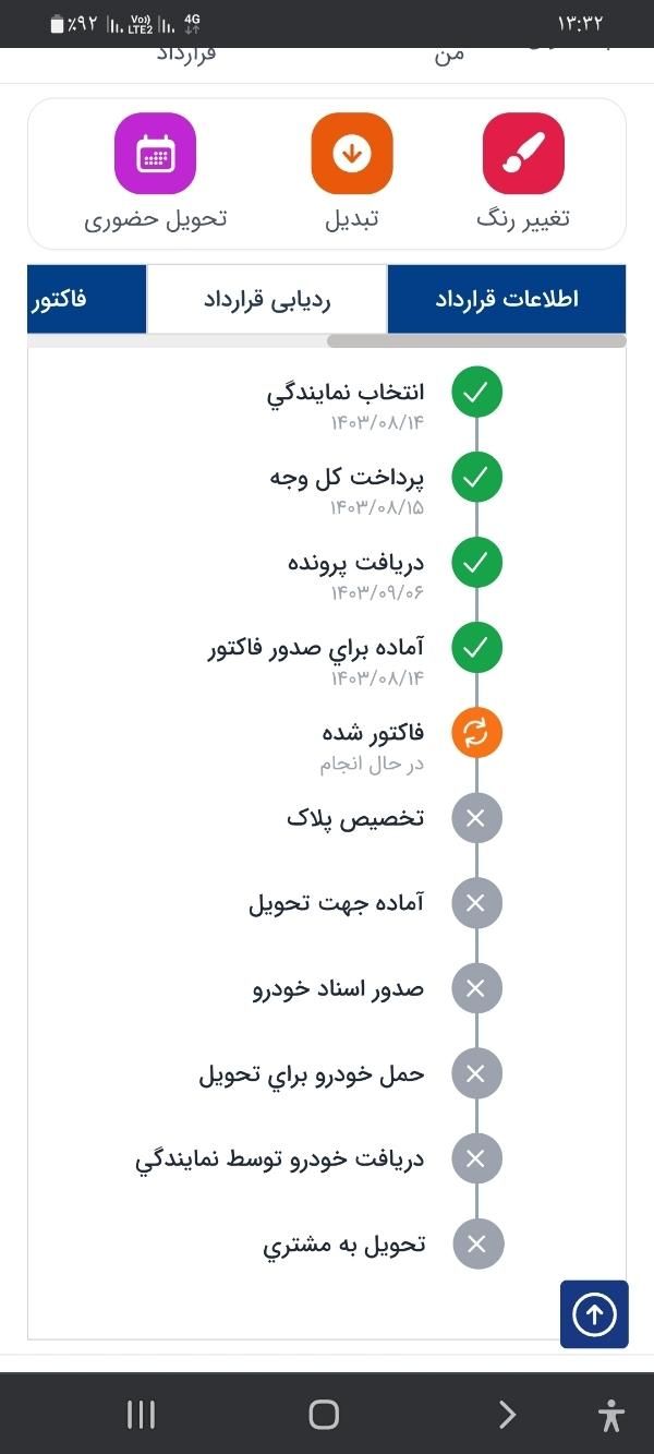 پژو 207 دنده ای پانوراما - 1403