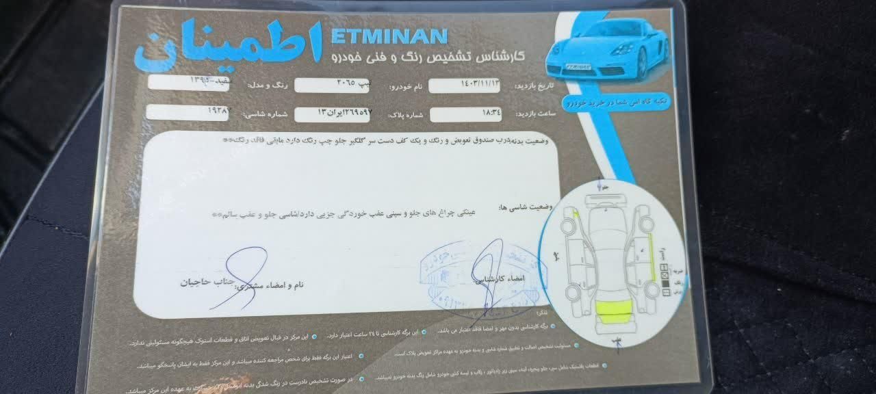 پژو 206 تیپ 5 - 1394