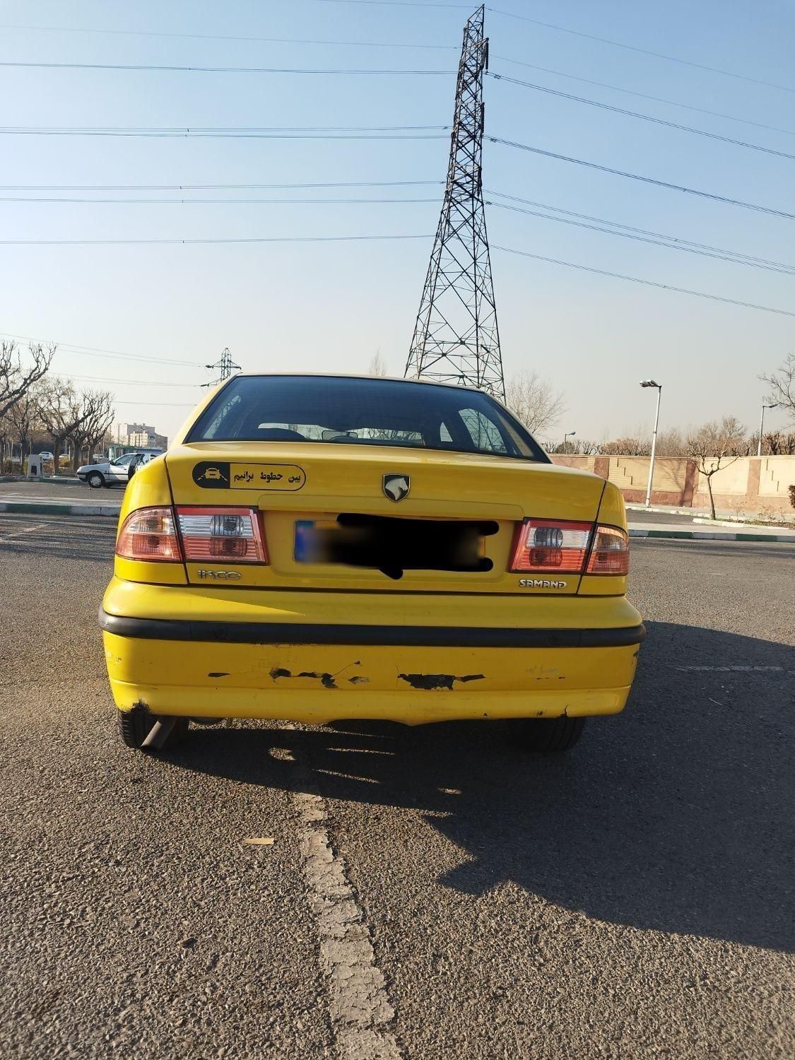 سمند LX EF7 دوگانه سوز - 1393