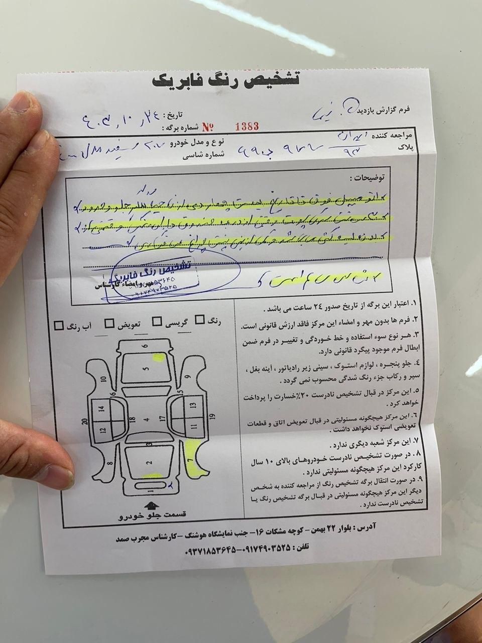 پژو 207 دنده ای پانوراما - 1400