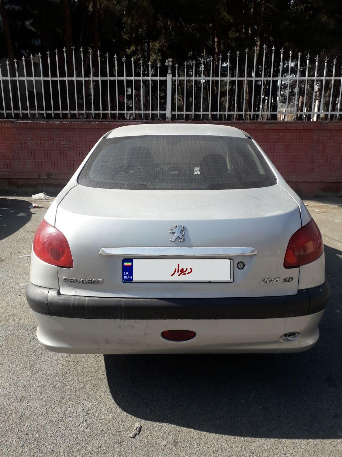 پژو 206 SD v8 - 1386