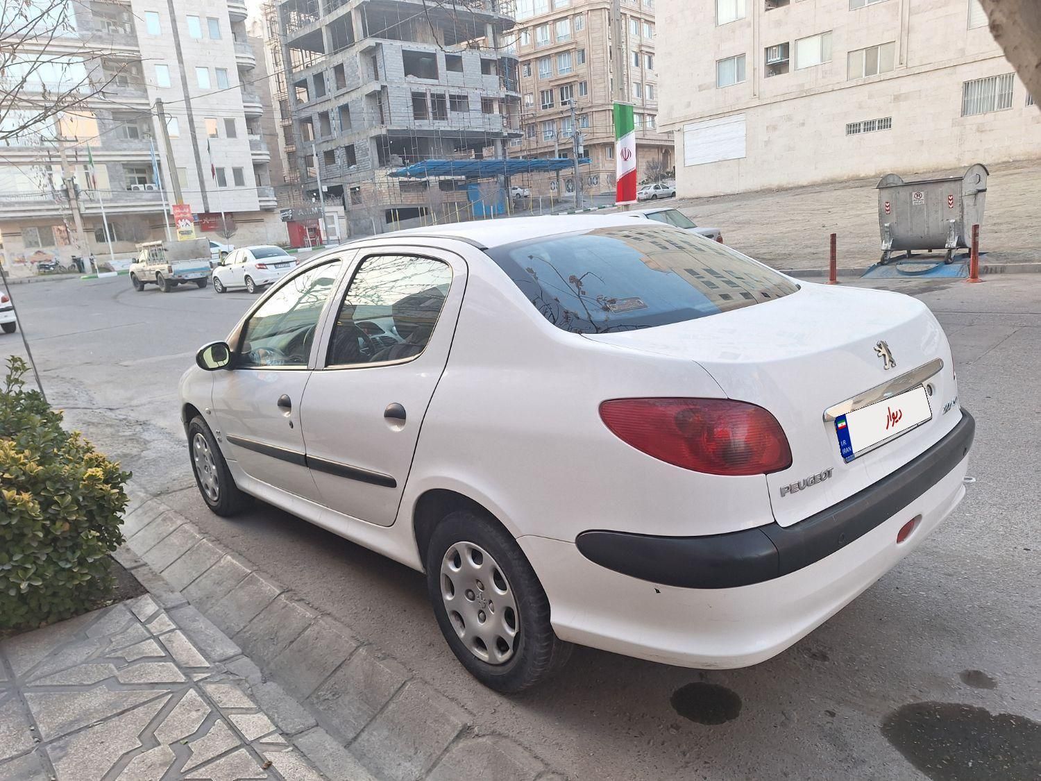 پژو 206 SD v8 - 1396