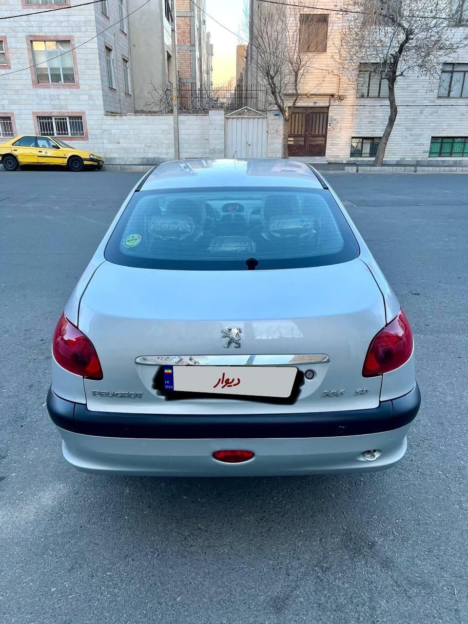 پژو 206 SD v8 - 1393