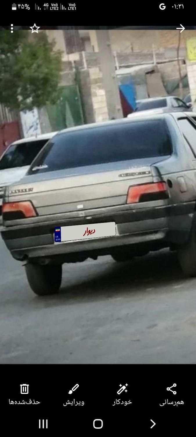 پژو 405 بنزینی GLX - TU5 - 1388