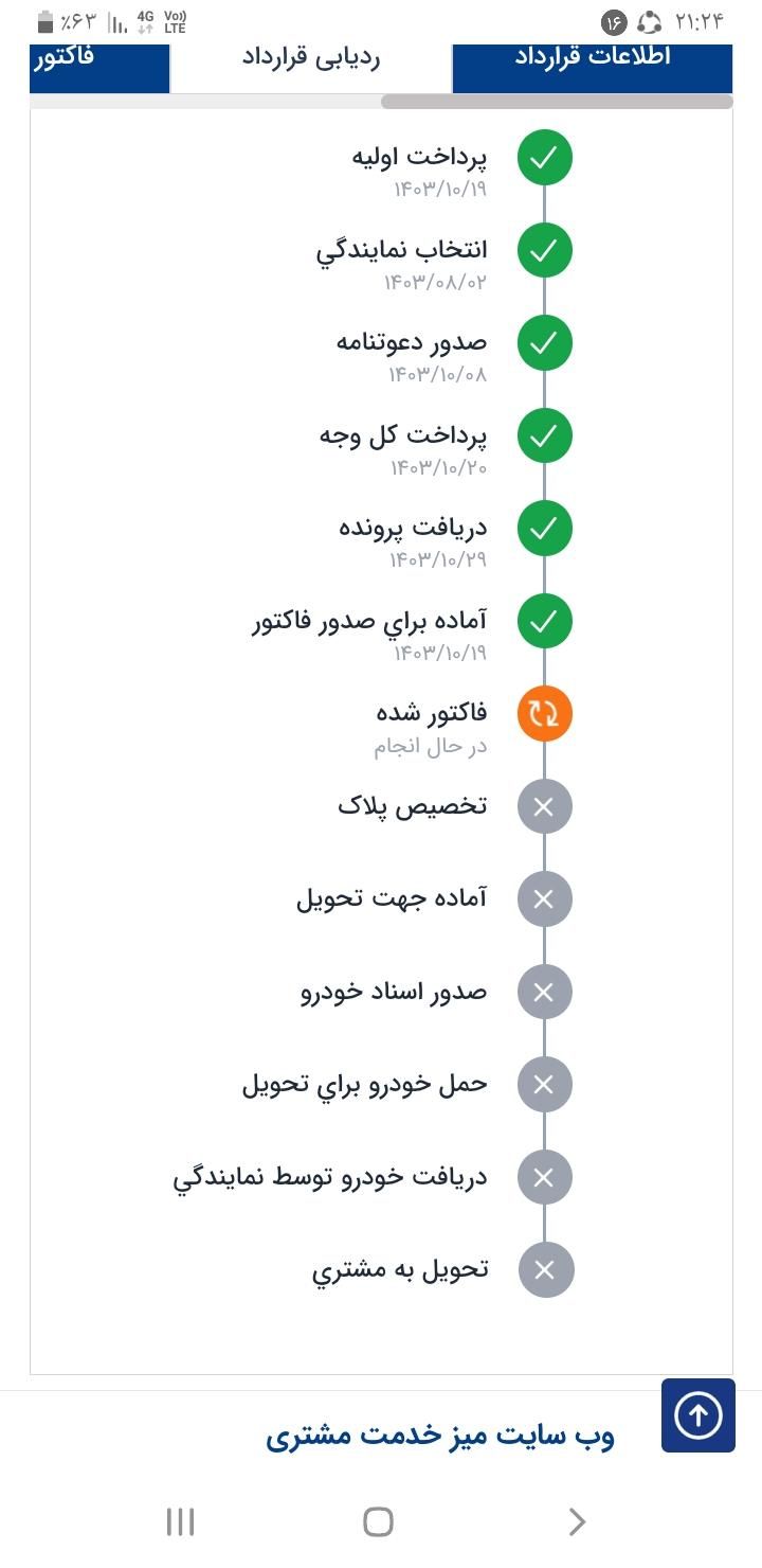 سمند سورن پلاس EF7 بنزینی - 1403