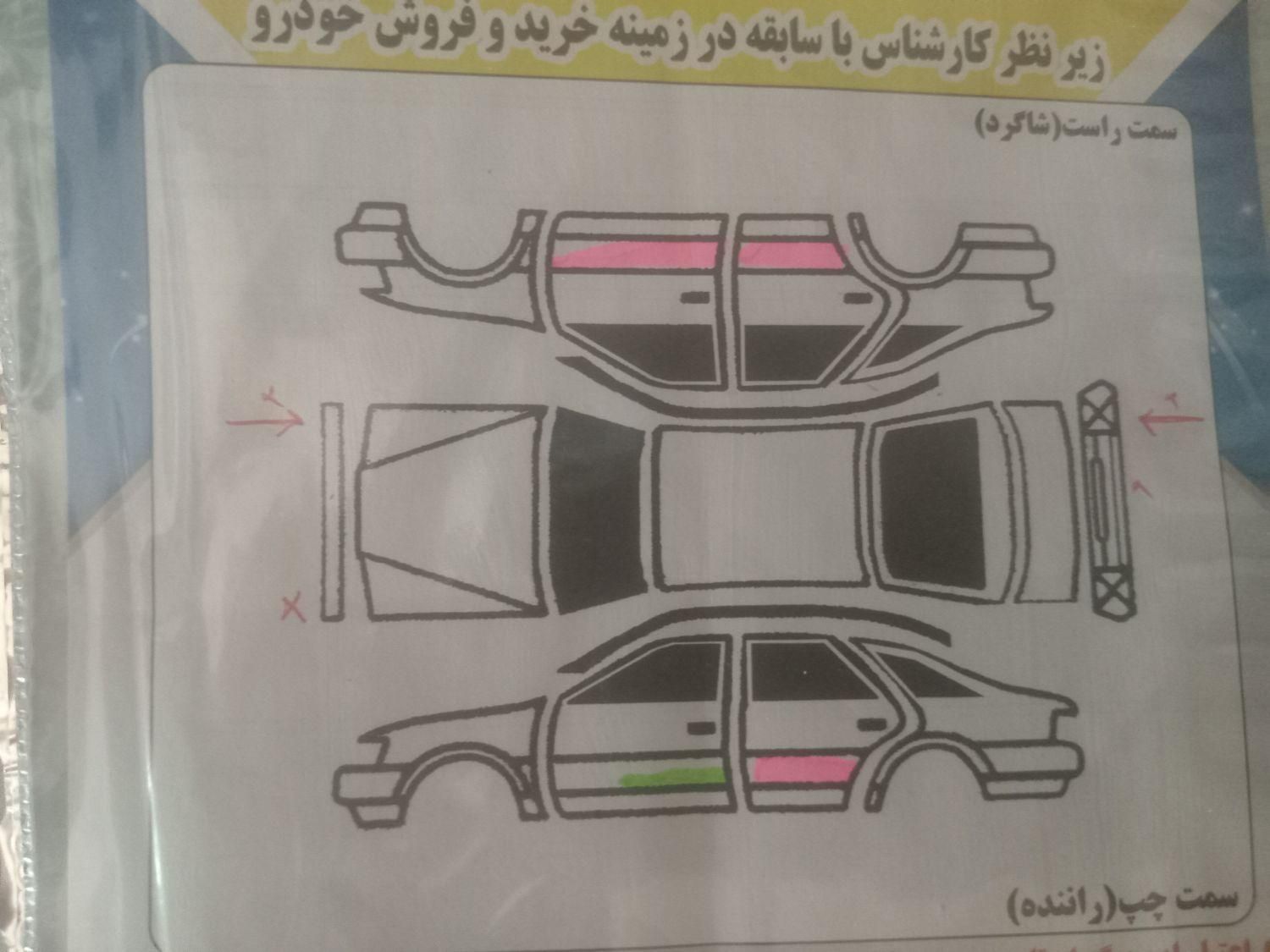 پژو پارس دوگانه سوز - 1391