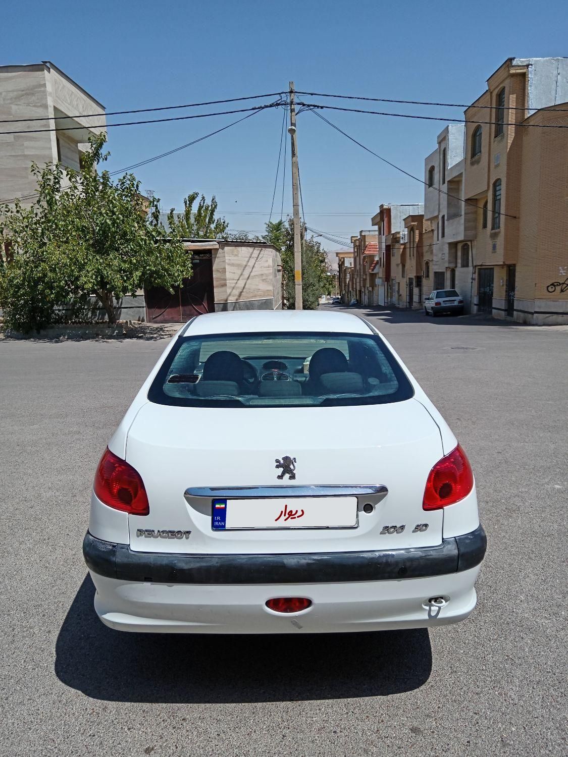 پژو 206 SD v8 - 1396