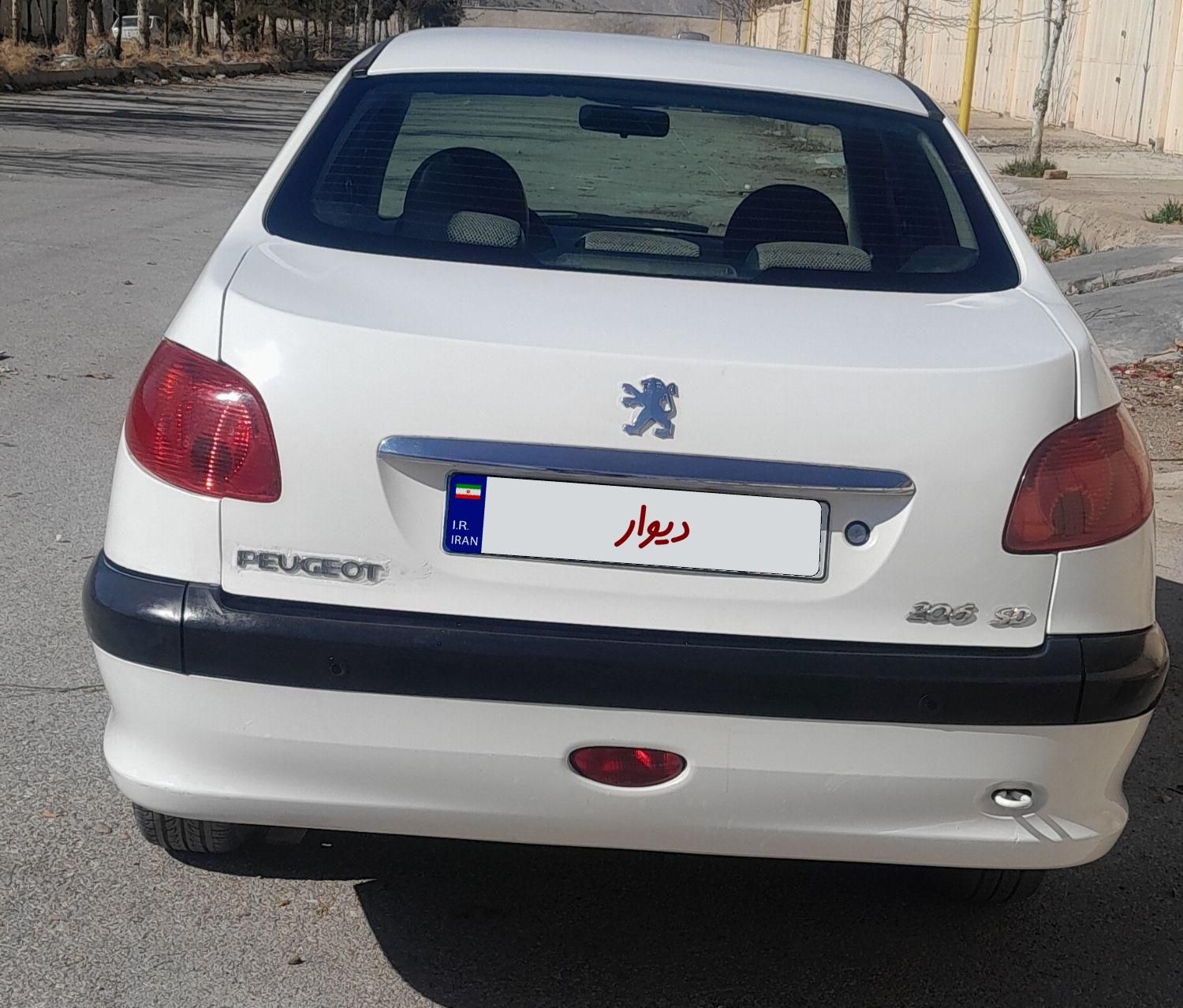 پژو 206 SD v8 - 1395