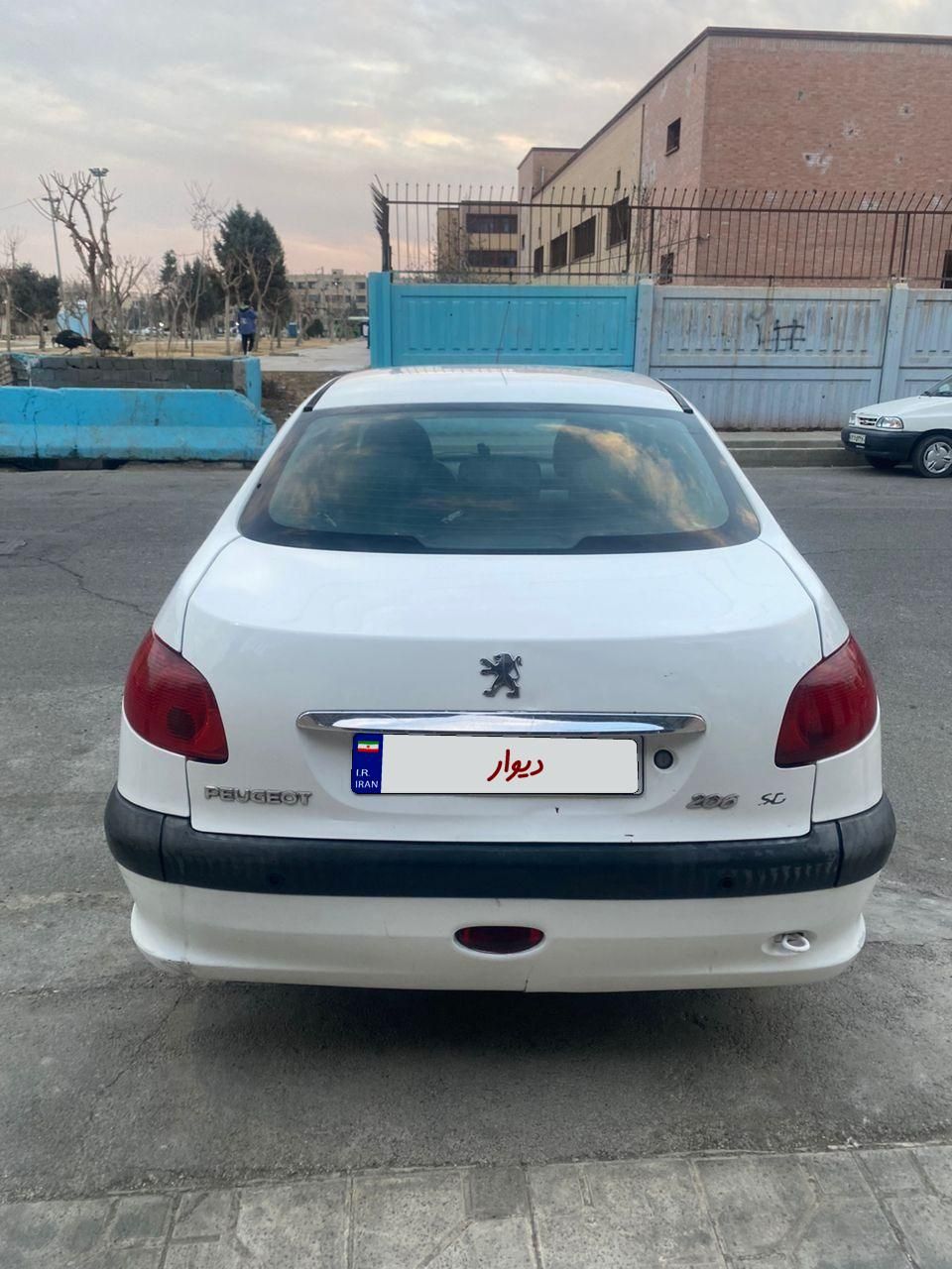 پژو 206 SD v8 - 1395