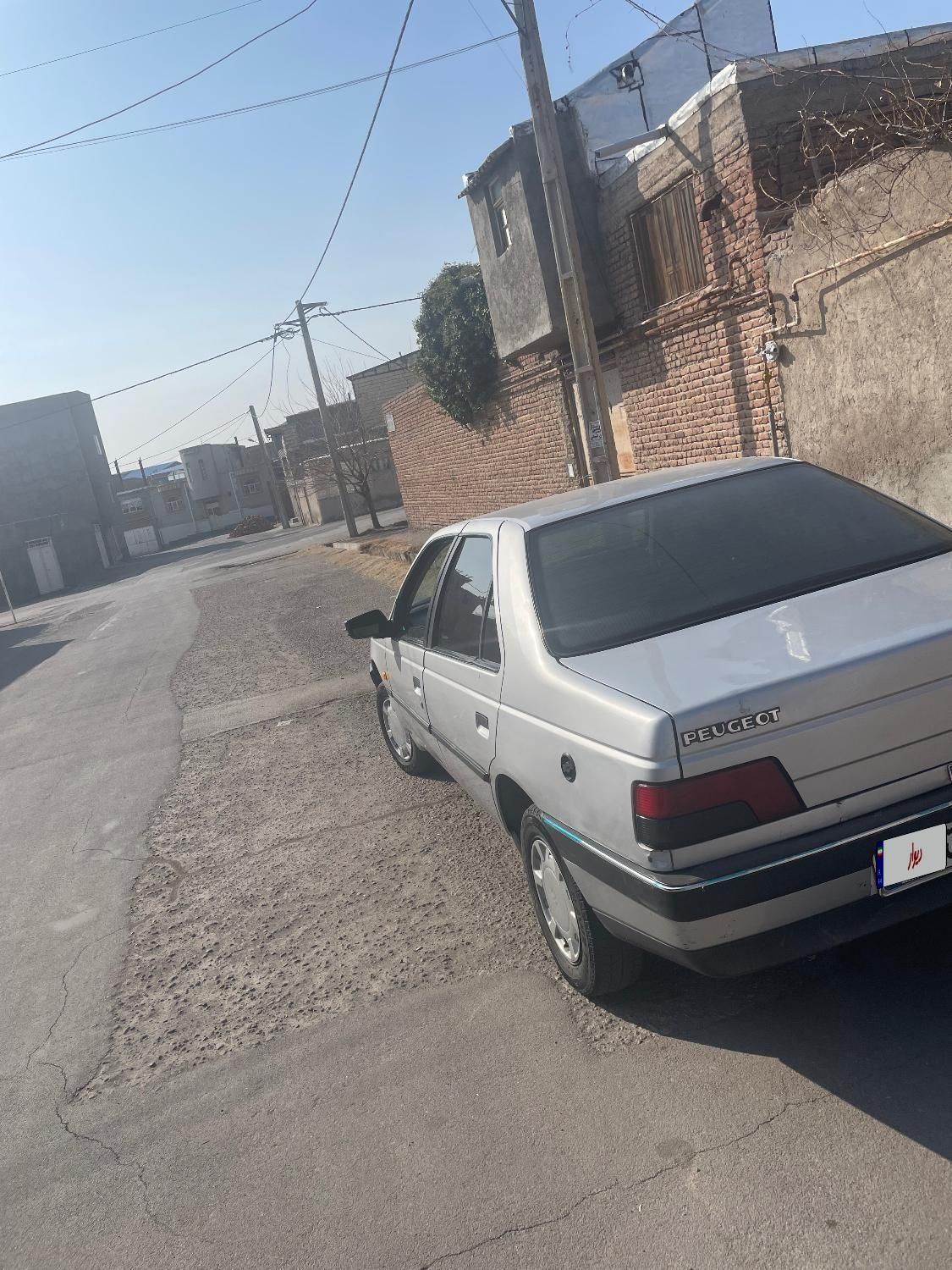 پژو 405 GLI - دوگانه سوز CNG - 1386