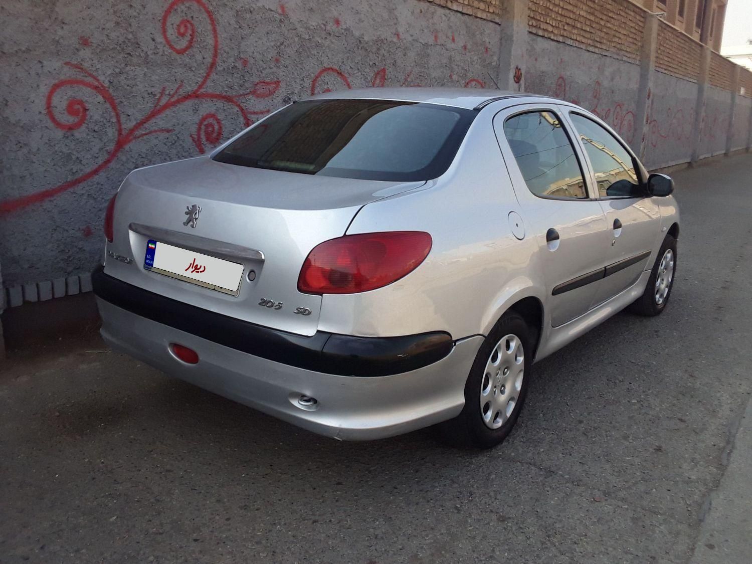 پژو 206 SD v8 - 1386