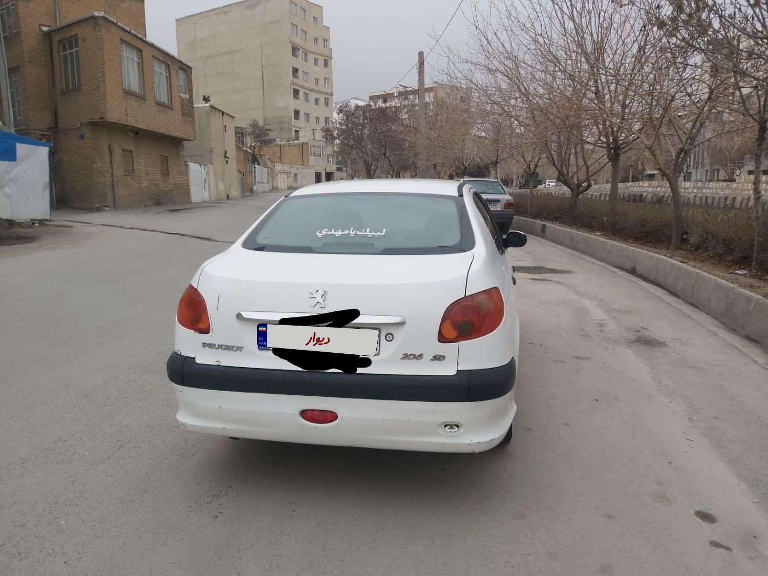 پژو 206 SD v8 - 1391