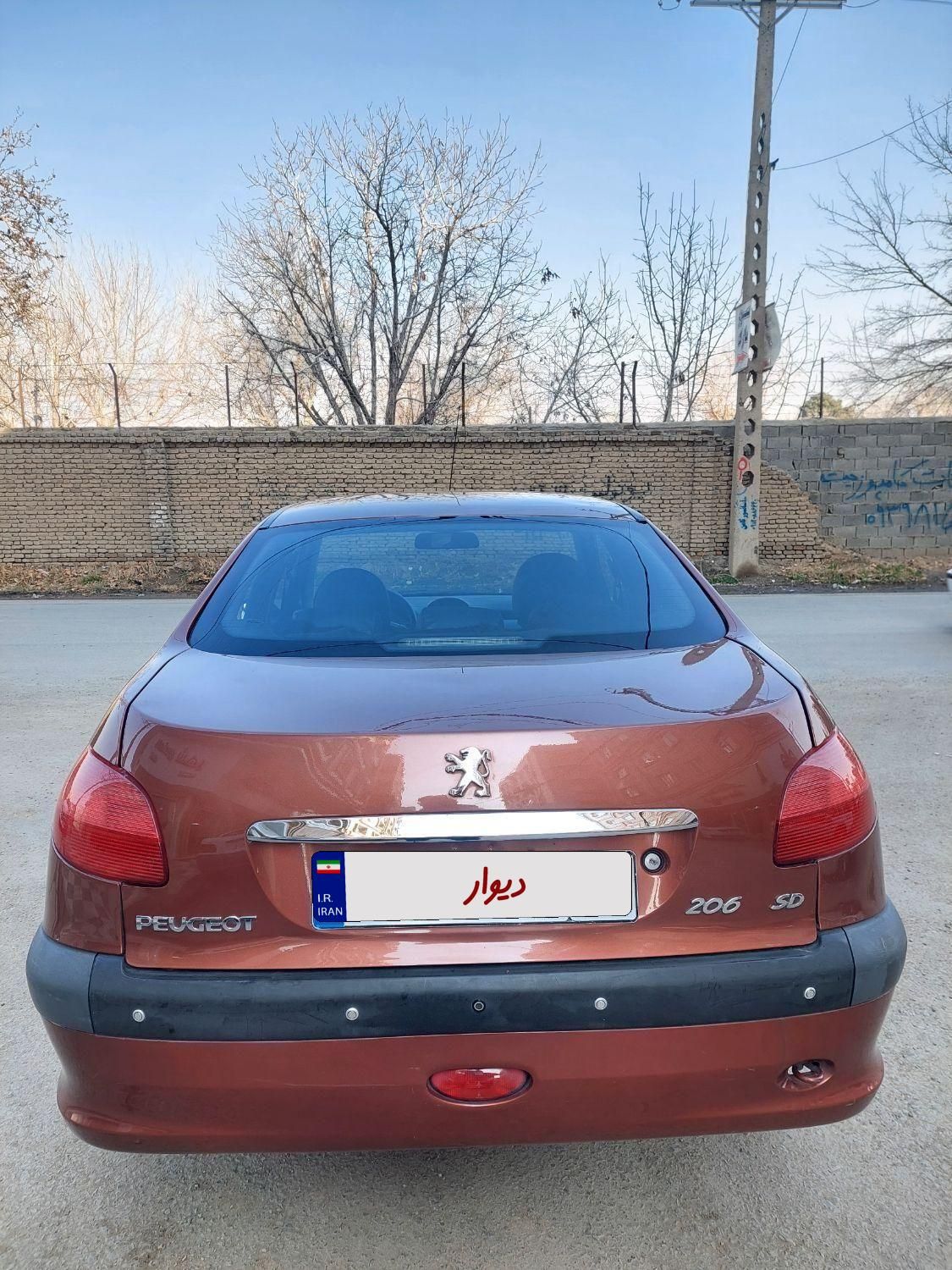 پژو 206 SD v8 - 1388