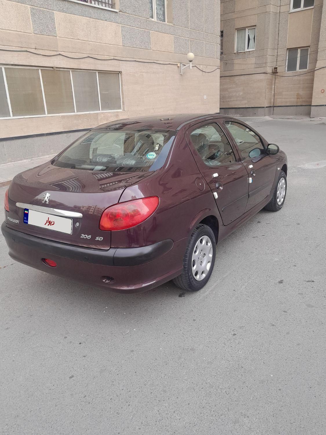 پژو 206 SD v8 - 1394