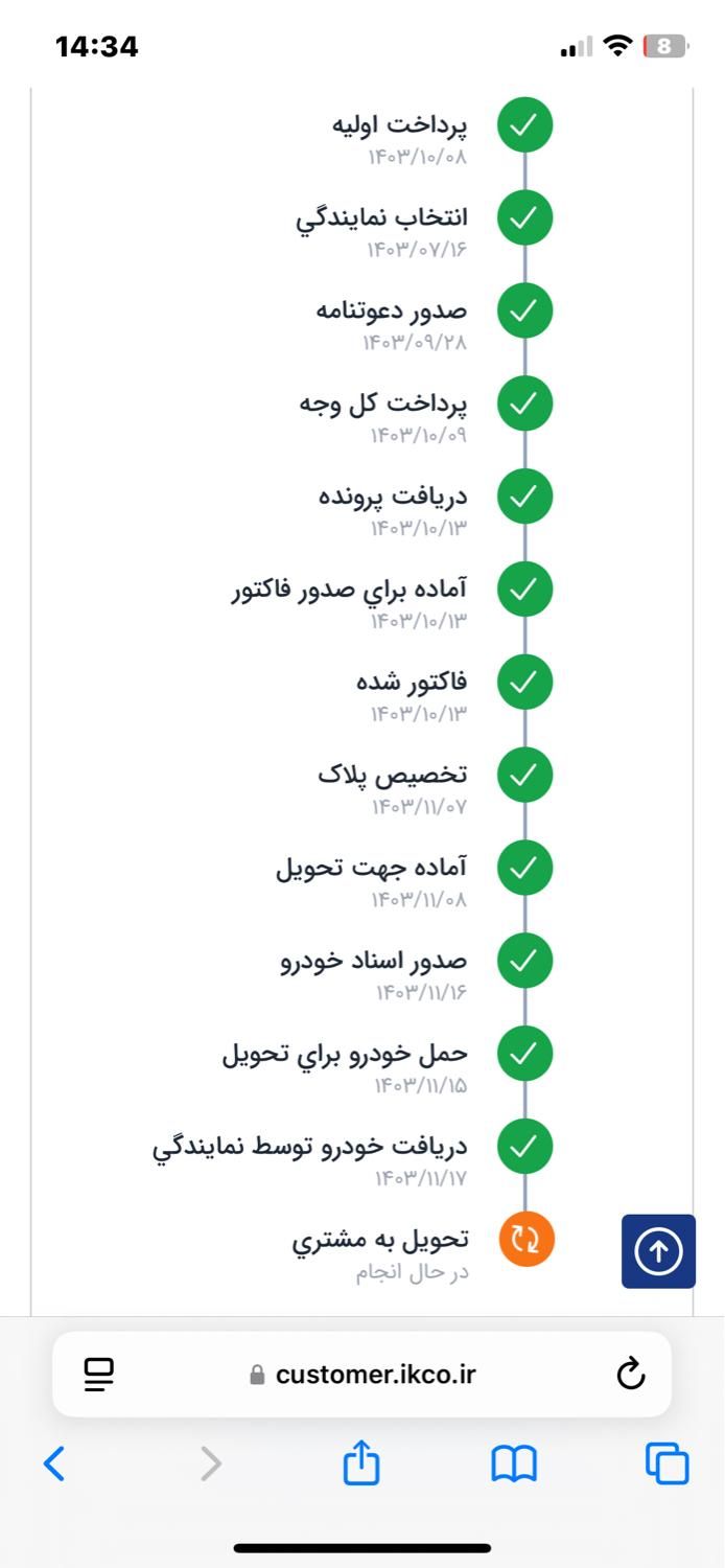 سمند سورن پلاس EF7 بنزینی - 1403