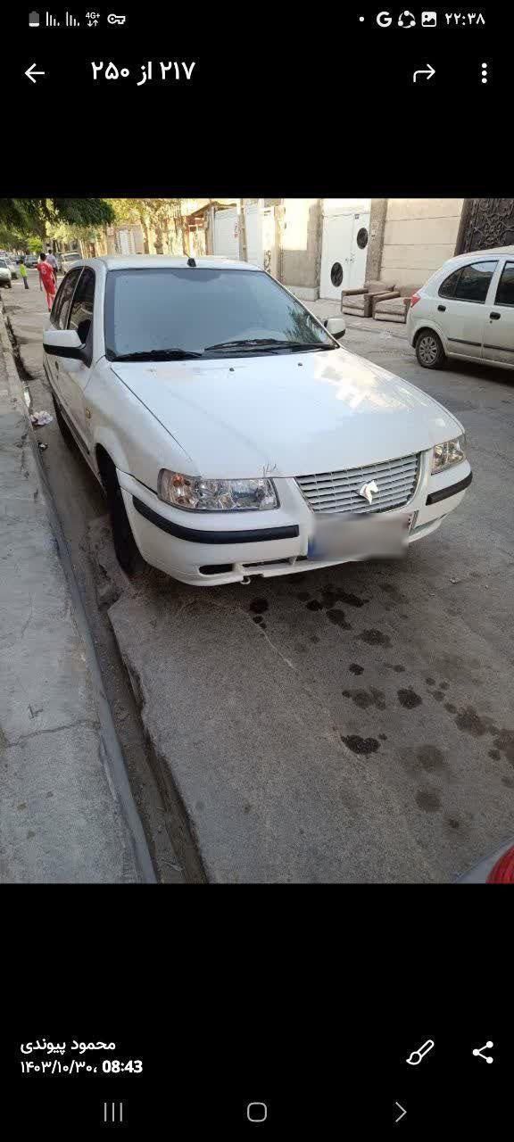 سمند LX EF7 دوگانه سوز - 1396