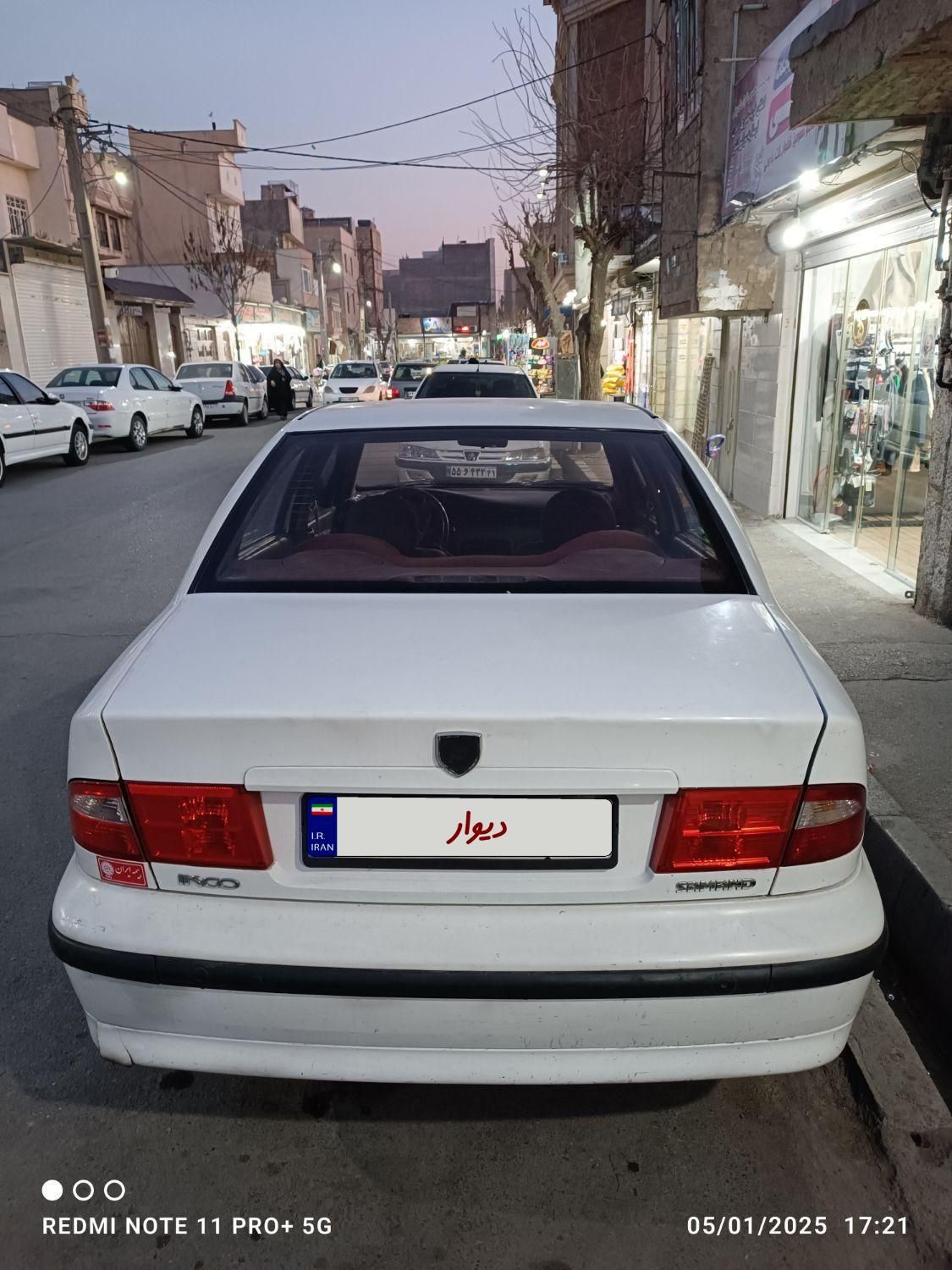 سمند LX EF7 دوگانه سوز - 1391