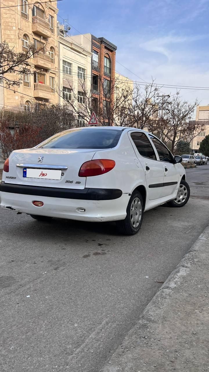 پژو 206 SD v1 - 1389