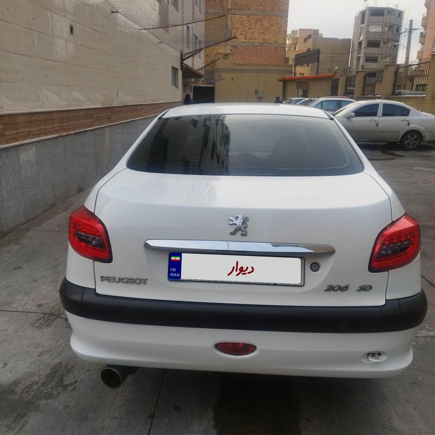 پژو 206 SD v8 - 1393