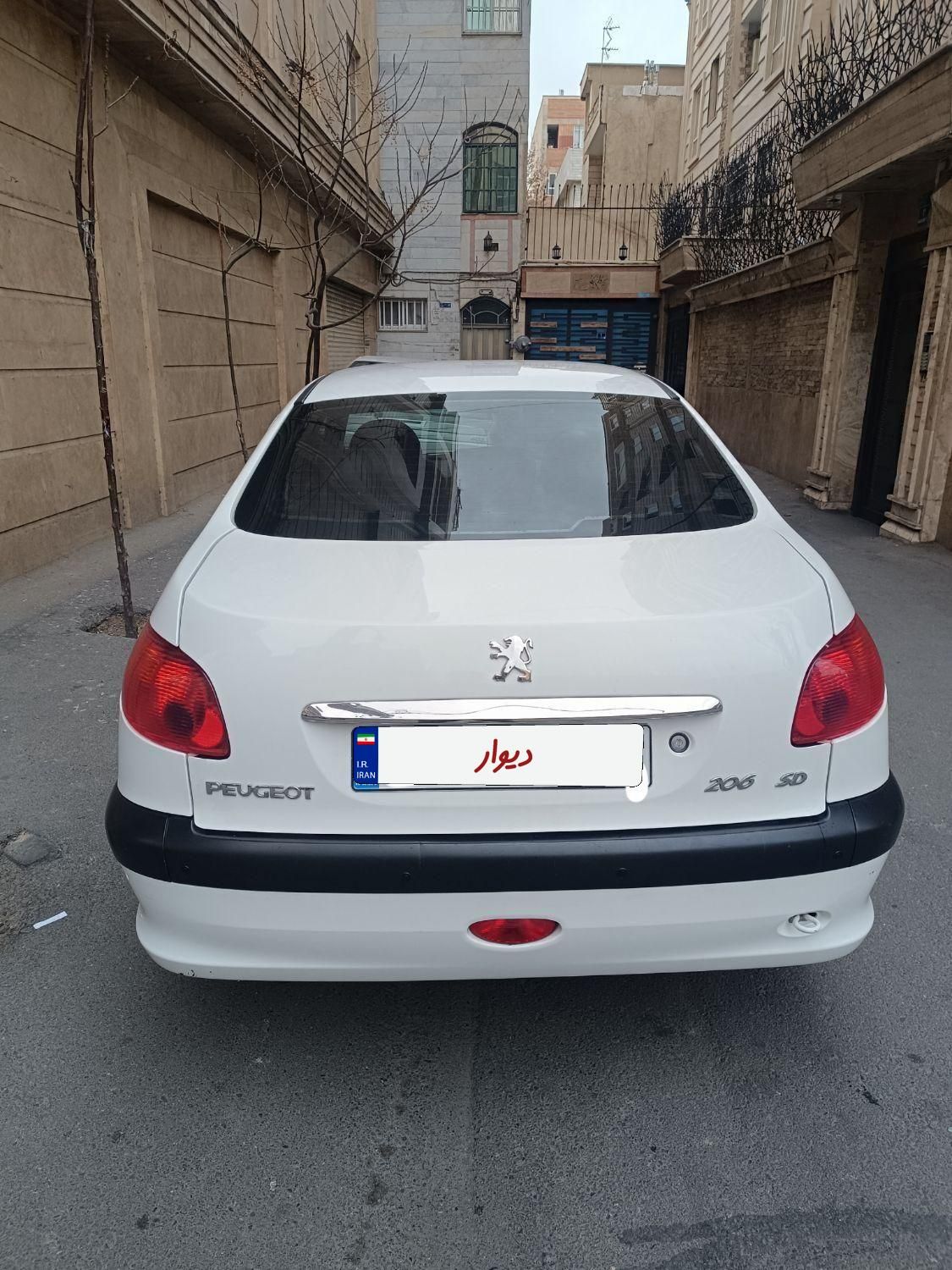 پژو 206 SD v8 - 1399