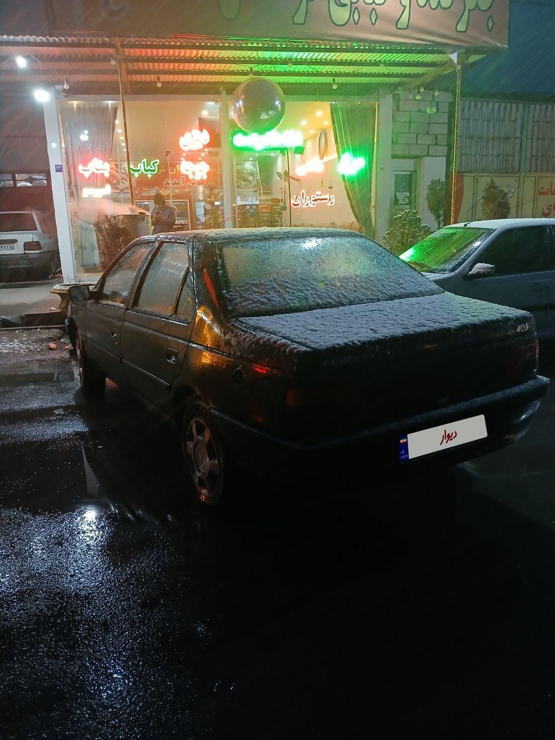 پژو 405 GLI - دوگانه سوز CNG - 1383