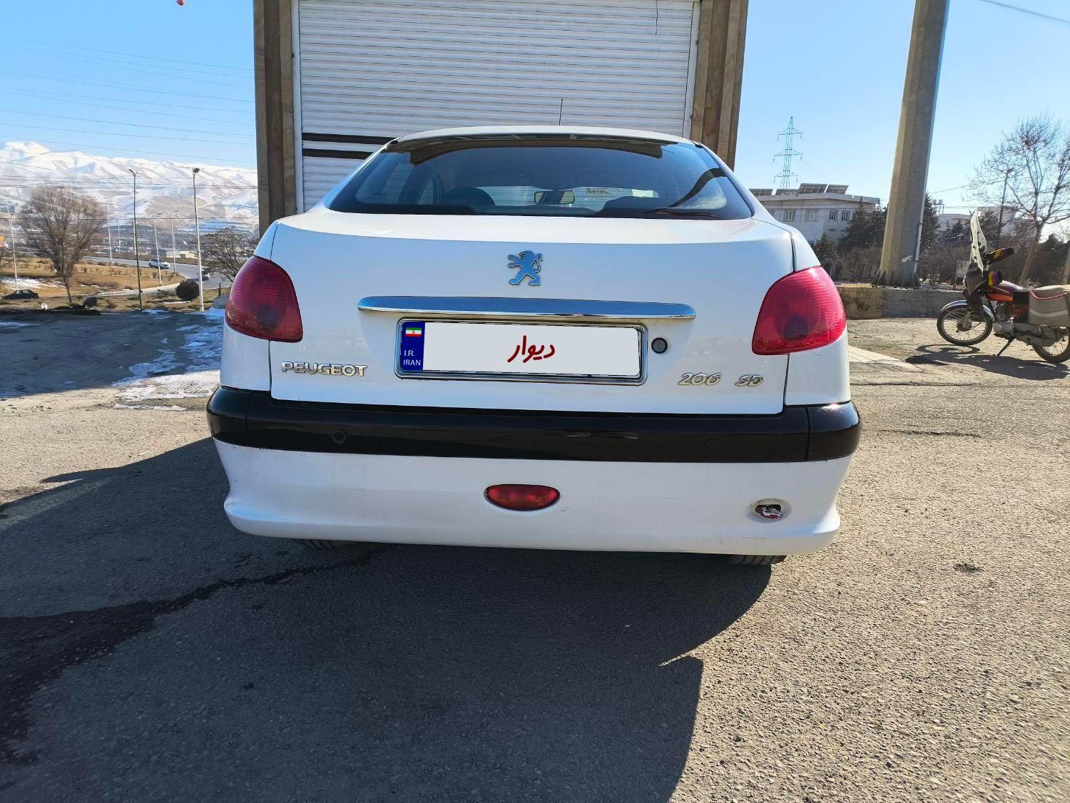 پژو 206 SD v8 - 1396