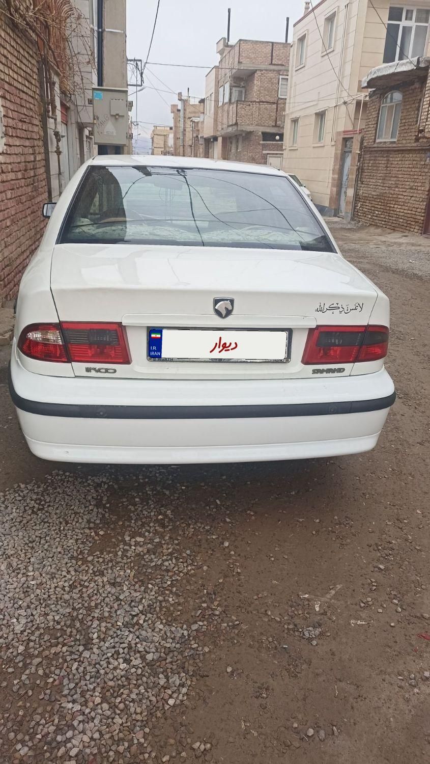 سمند LX EF7 دوگانه سوز - 1389