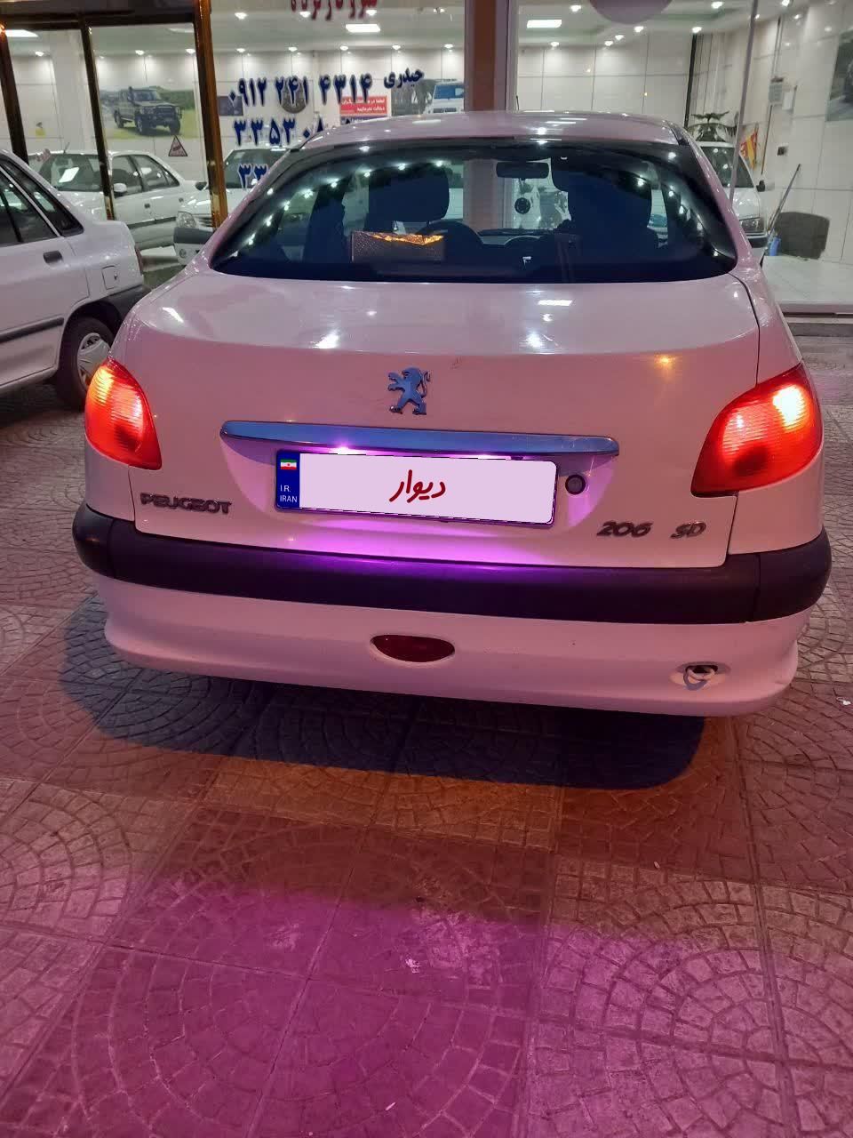 پژو 206 SD v8 - 1388