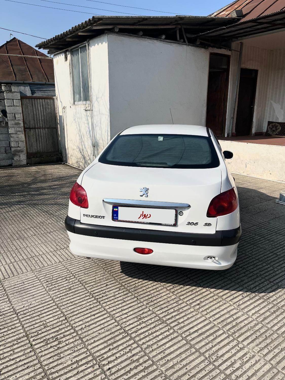 پژو 206 SD v8 - 1397