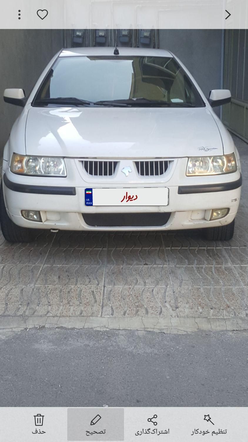 سمند LX EF7 دوگانه سوز - 1390