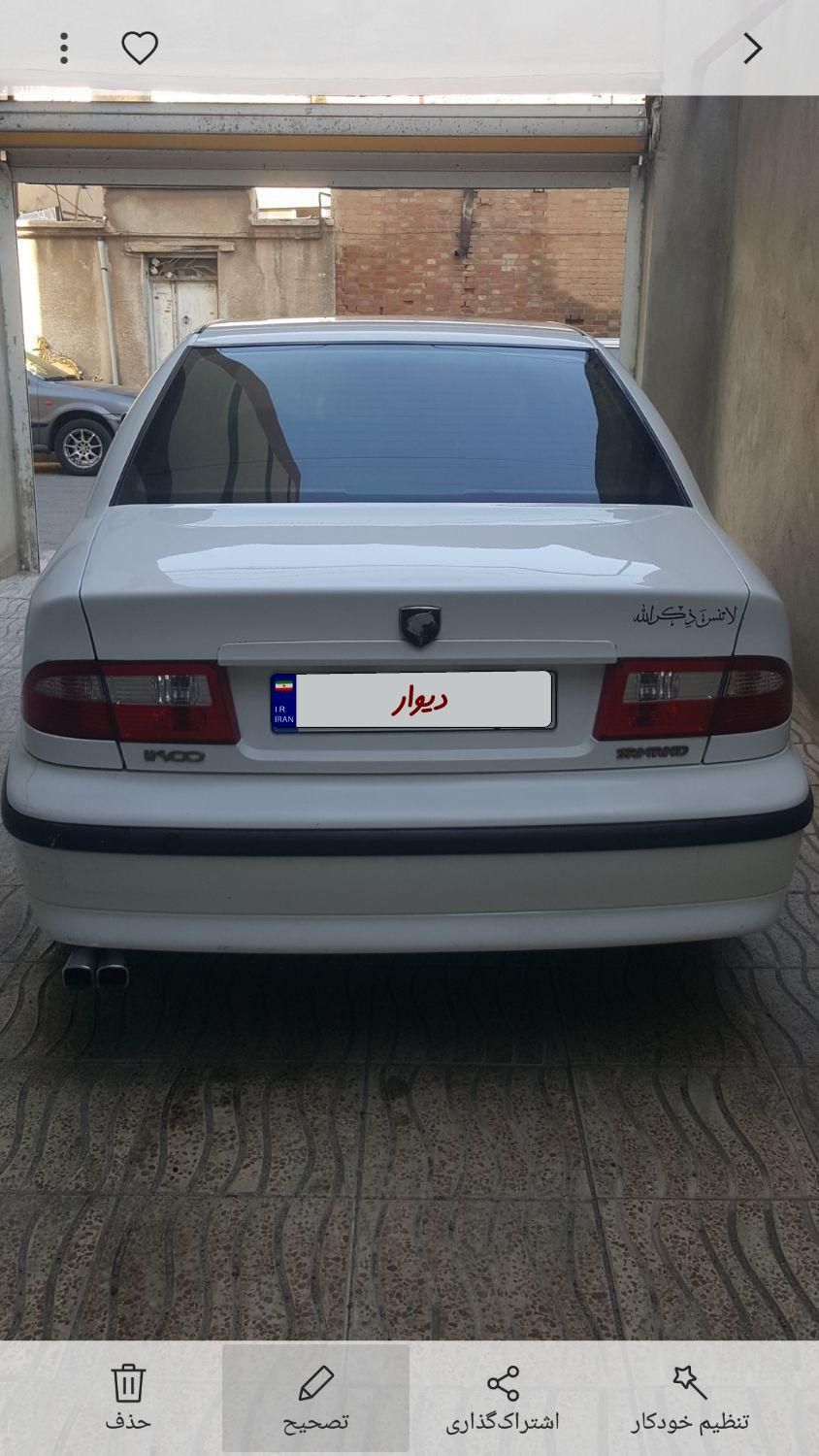 سمند LX EF7 دوگانه سوز - 1390