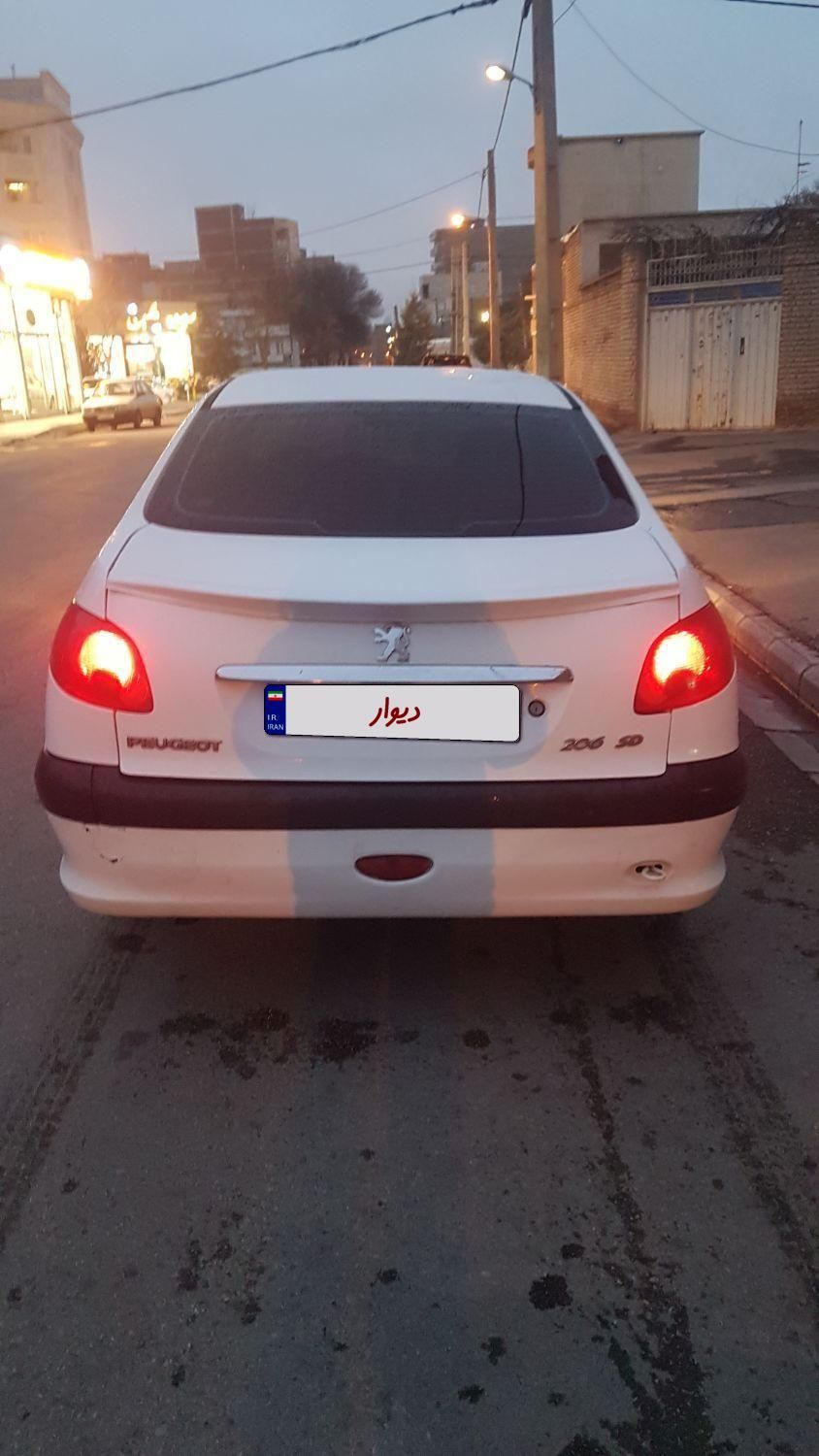 پژو 206 SD v8 - 1392