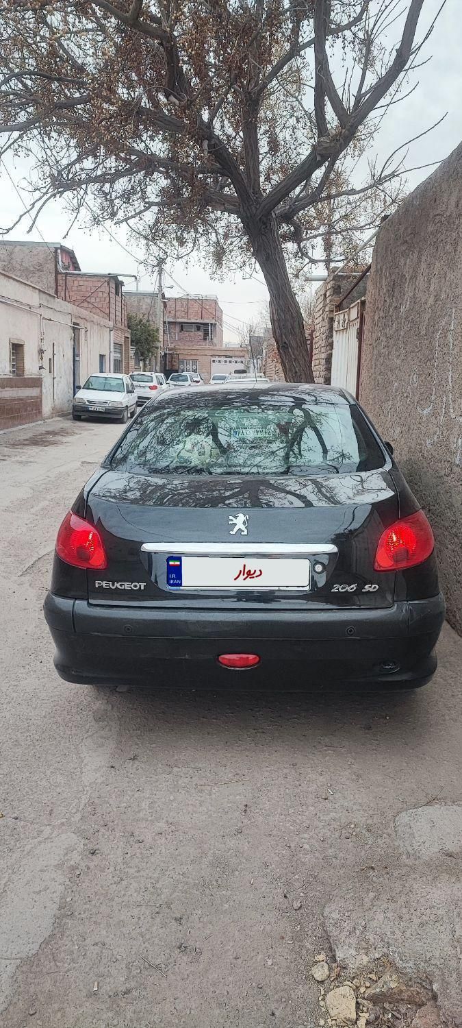 پژو 206 SD v8 - 1396