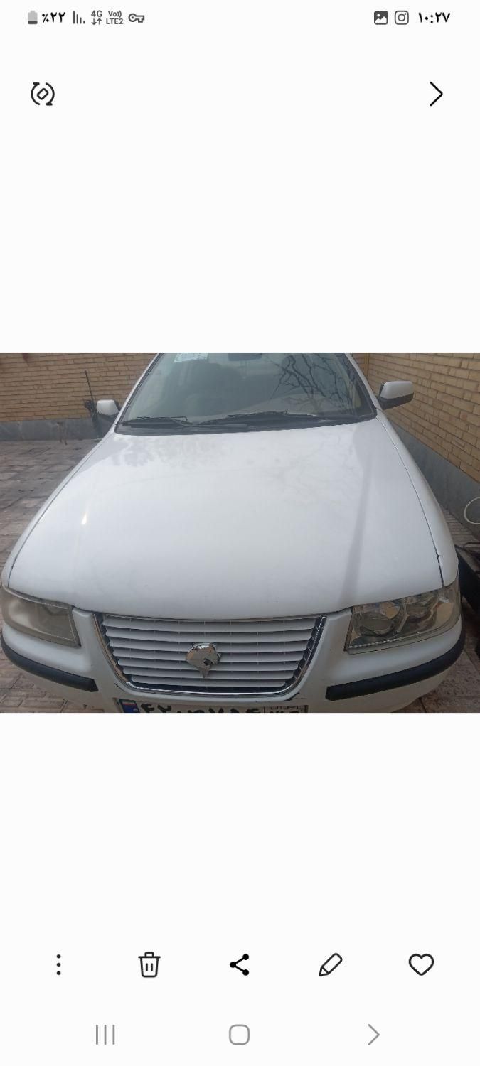 سمند LX EF7 دوگانه سوز - 1391