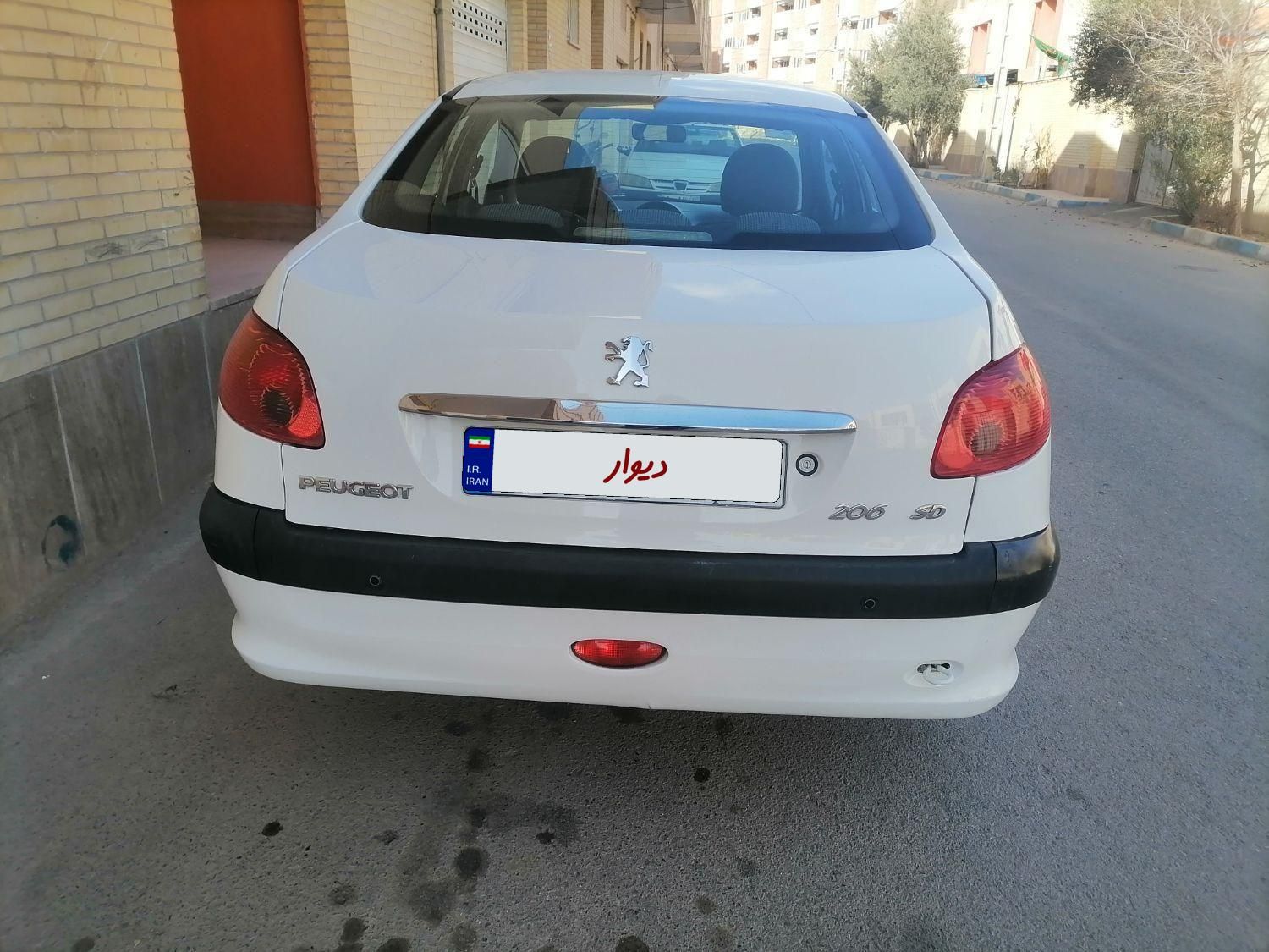 پژو 206 SD v8 - 1395