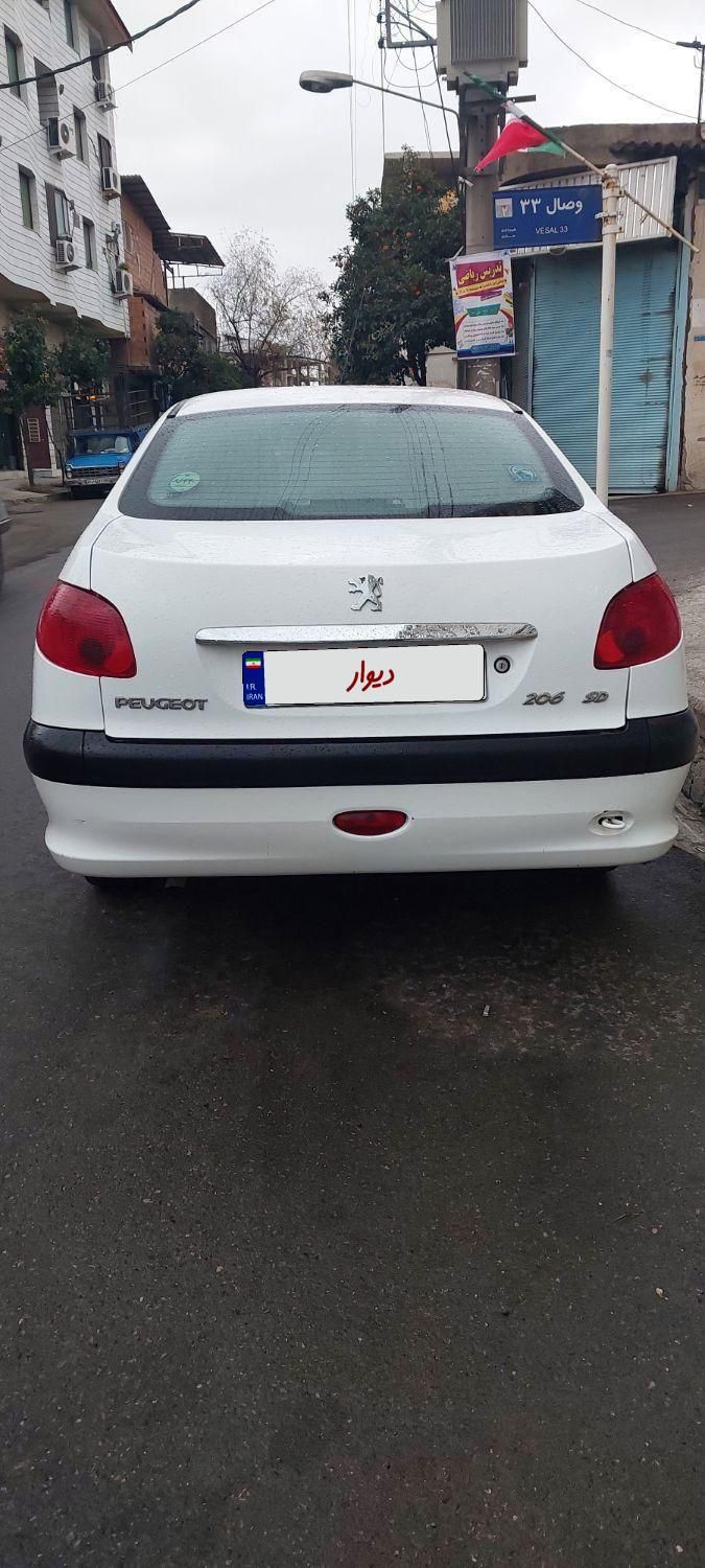 پژو 206 SD v8 - 1398