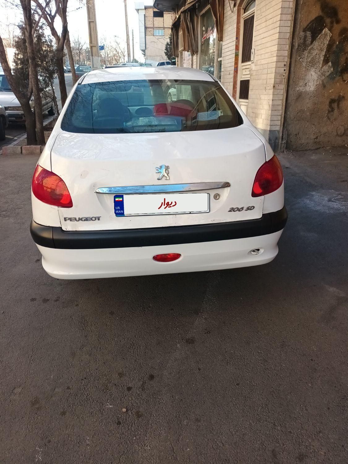 پژو 206 SD v8 - 1390