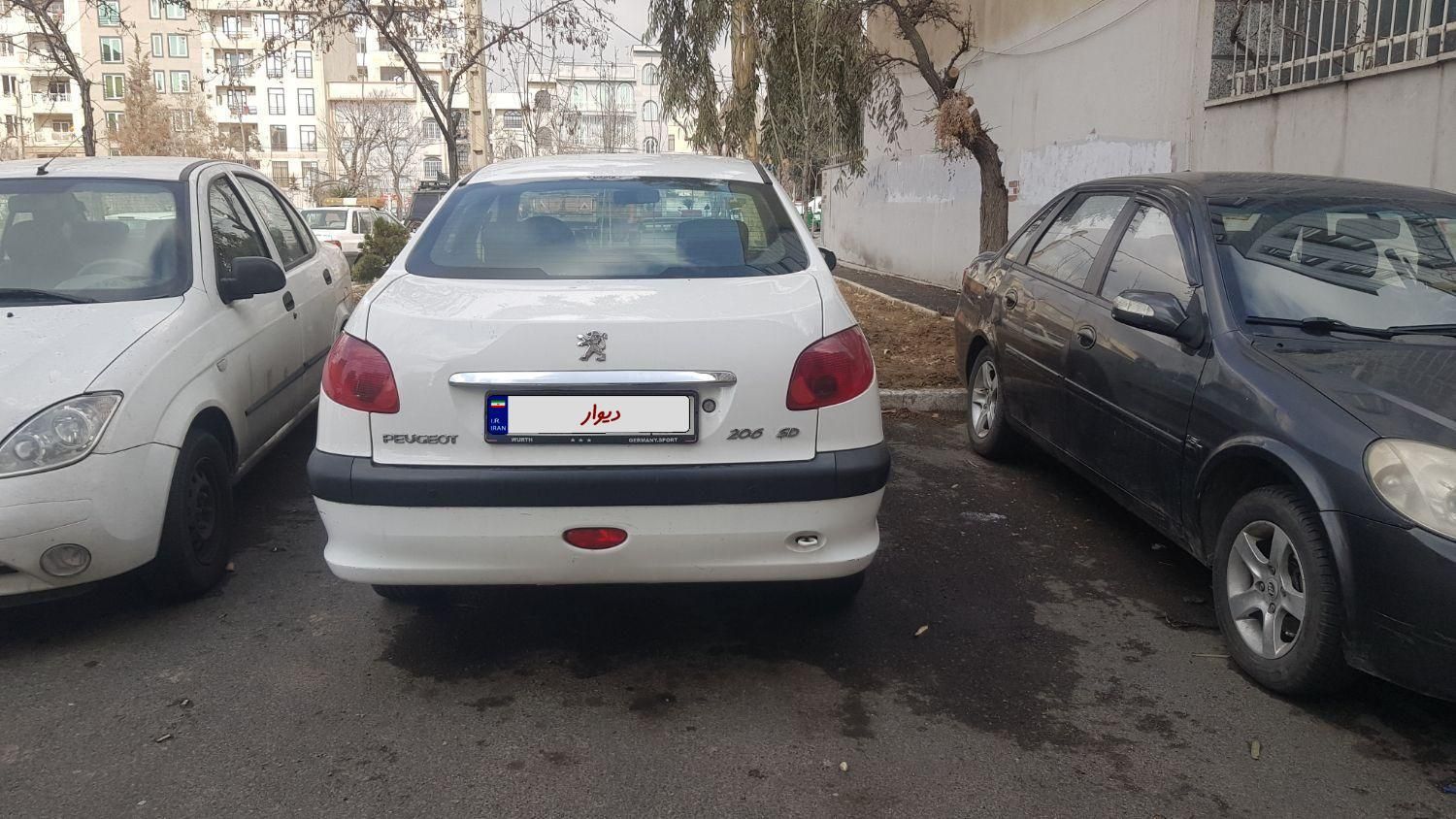 پژو 206 SD v8 - 1397