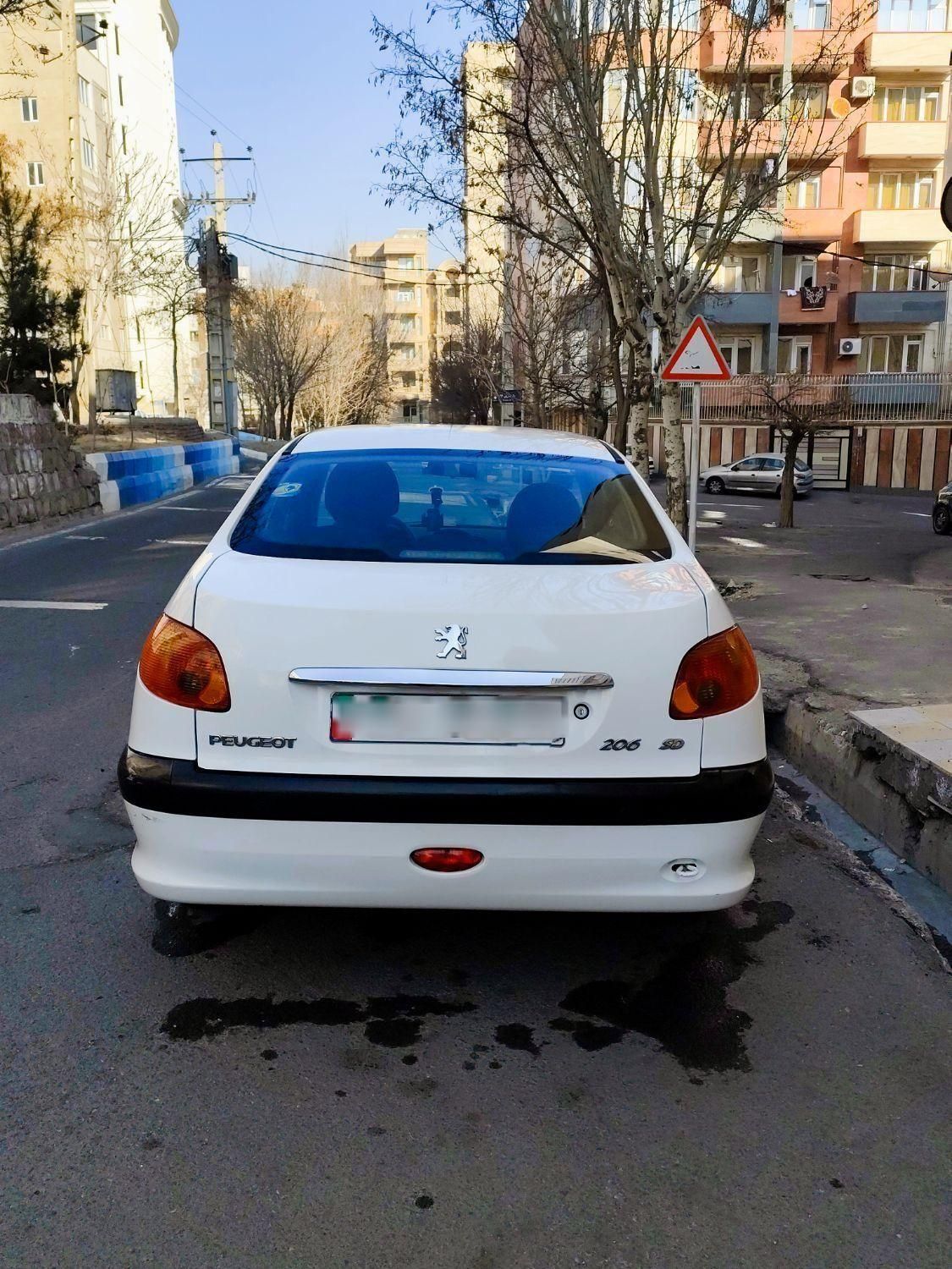 پژو 206 SD v8 - 1393